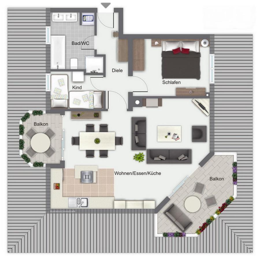 Waterkant Wohnung 08 - Seestern Boltenhagen  Exteriör bild